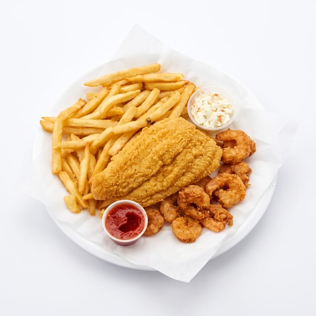 Catfish & Shrimp.